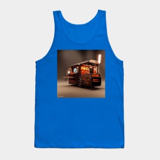 Steampunk Tokyo Ramen Cart Tank Top